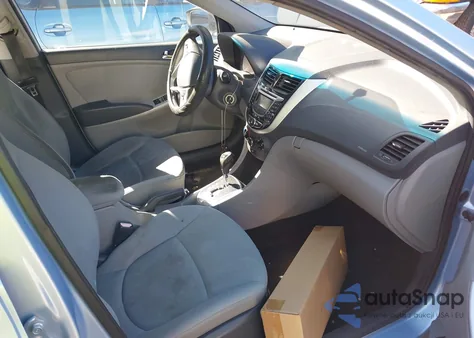 2013 Hyundai Accent Se из США, поврежденный, VIN KMHCU5AE0DU066759